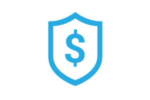 biểu tượng dollar shield (vật che chở)