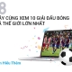 HÃY CÙNG XEM 10 GIẢI ĐẤU BÓNG ĐÁ THẾ GIỚI LỚN NHẤT HÃY CÙNG XEM 10 GIẢI ĐẤU BÓNG ĐÁ THẾ GIỚI LỚN NHẤT