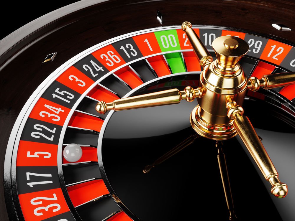 Roulette table