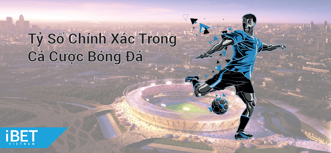 CÁ CƯỢC BÓNG ĐÁ - TỶ SỐ CHÍNH XÁC Football player kicking a ball with stadium background